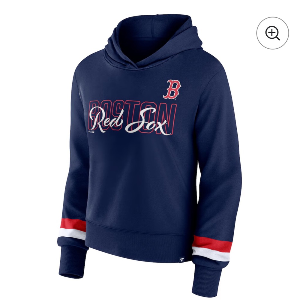 REDSOX CROPPED HOODIE